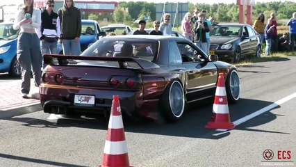 Tuner Cars Accelerating - 1000HP Skyline R33, Pandem R32, 1250HP Supra Mk4, 800HP Skyline R34, RX7