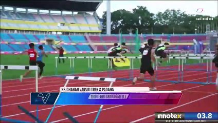 Benedict Ian Gawok ungguli acara 110m Lari Berpagar lelaki bagi sirkit kedua