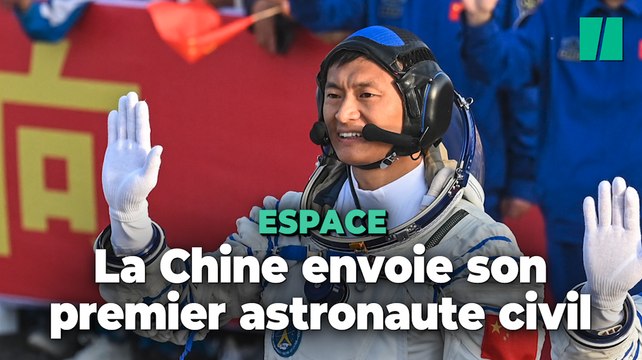 La Chine envoie dans l’espace son premier astronaute civil