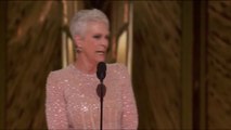 Jamie Lee Curtis wins Best Supporting Actress for Everything Everywhere All at Once at 95th Oscars 2023