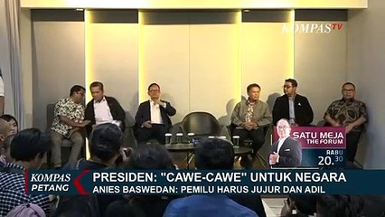 Download Video: Soal Presiden Jokowi Cawe-Cawe untuk Negara, Anies: Pemilu Harus Jujur dan Adil!