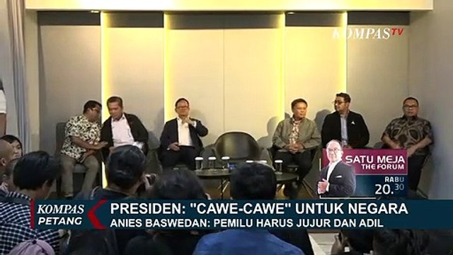 Soal Presiden Jokowi Cawe-Cawe untuk Negara, Anies: Pemilu Harus Jujur dan Adil!