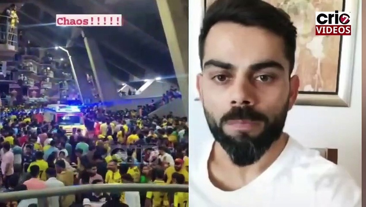 Sad Virat Kohli_s heart touching gesture for injured fans who slept in stadium due to hailstorm