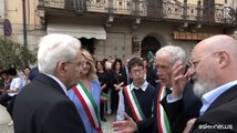 Alluvione, Mattarella a Modigliana, passeggiata e strette di mano