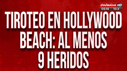 Otra vez EEUU: tiroteo en Miami deja al menos 9 heridos