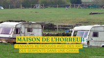 Maison de l'horreur : 7 enfants retrouvés avec des rats et des serpents dans une caravane