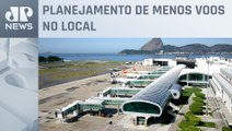 Governo federal quer reduzir fluxo de passageiros no aeroporto Santos Dumont, no RJ