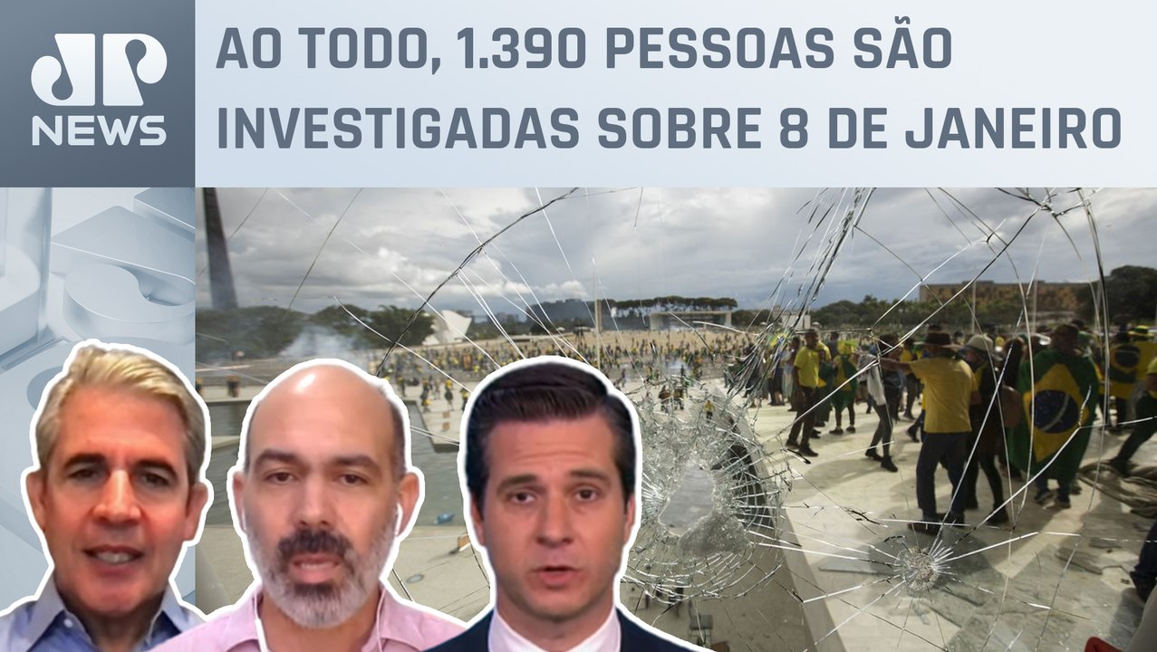 STF abre ações penais contra mais 131 acusados de ataque no DF; Beraldo, Schelp e D’Avila analisam