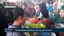 Harga Telur Ayam Melambung di Kota Tegal, Konsumen Beralih ke Telur Puyuh