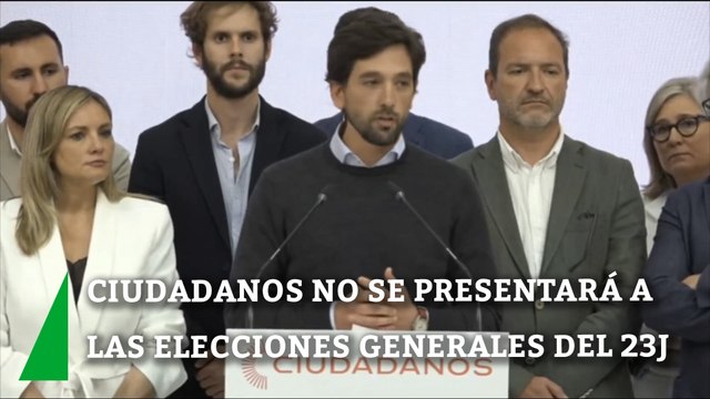 Ciudadanos confirma la exclusiva de Vozpópuli: no se presentará a las generales del 23-J
