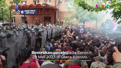 Download Video: KOSOVO PANAS! Puluhan Tentara NATO Dibom Warga Serbia