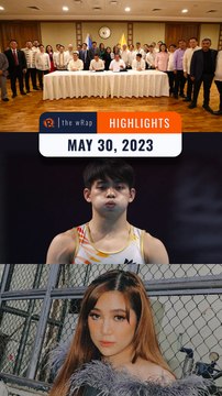 Rappler's highlights: House of Representatives, Carlos Yulo, Moira Dela Torre | The wRap | May 30, 2023