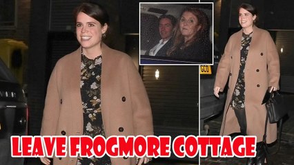 Pregnant Princess Eugenie leaves Frogmore Cottage for THIS reason