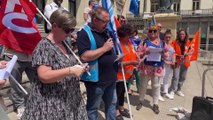 Manifestation des agents de Saint-Etienne et de la Métropole