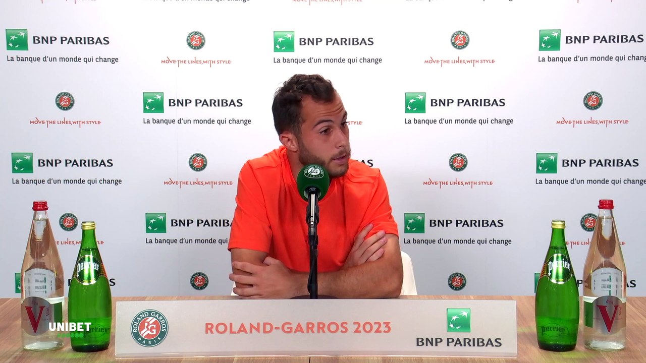 Roland-Garros 2023 - Hugo Gaston : "Ce n’était pas un geste de triche. C’était de la frustration. Je me suis excusé auprès de la Fédération. J’ai fait une erreur. J’ai payé"