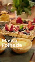 Modo de Preparo - Massa Folhada