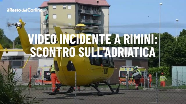 Video incidente a Rimini: scontro sull'Adriatica