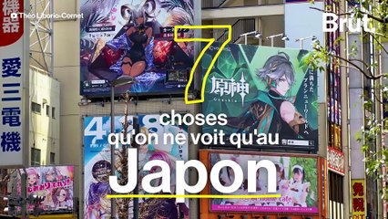 7 choses qu'on ne voit qu'au Japon