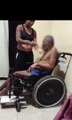 Mulher é acusada de agredir pai cadeirante