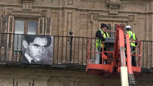 La plaza Mayor de Salamanca se prepara para se un museo al aire libre