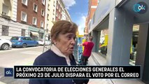 Colas en Correos por las elecciones en verano: 