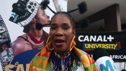 L'ACTRICE HORTENSE MEAKA PARTAGE SON EXPERIENCE DU SALON DU CINEMA AU FEMININ?