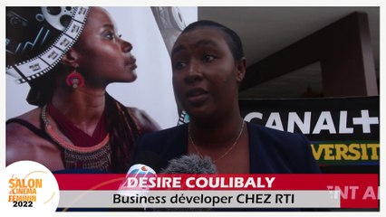 DESIRE COULIBALY PARTAGE SON EXPERIENCE DU SALON DU CINEMA AU FEMININ