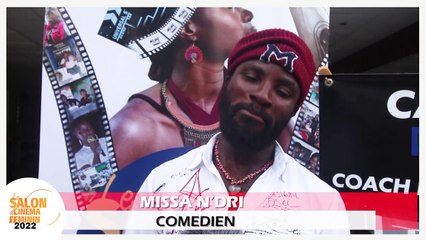 L'ACTEUR MISSA PARTAGE SON EXPERIENCE DU SALON DU CINEMA AU FEMININ?