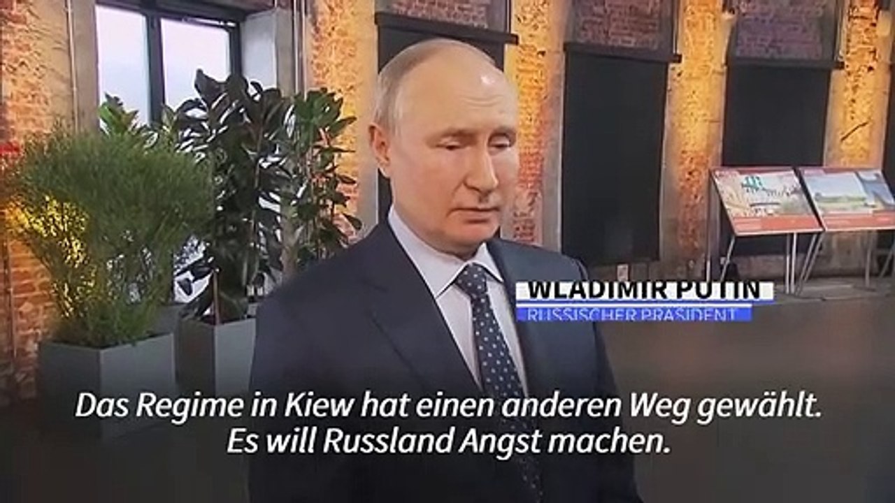 Putin: Ukraine will Russen mit Drohnenattacken 'verängstigen'