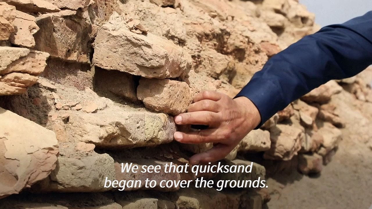 Iraq's ancient treasures sand-blasted by climate change