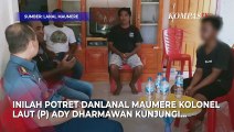 Potret Danlanal Maumere Jenguk Korban Penganiayaan Oknum Anggota TNI di Sikka