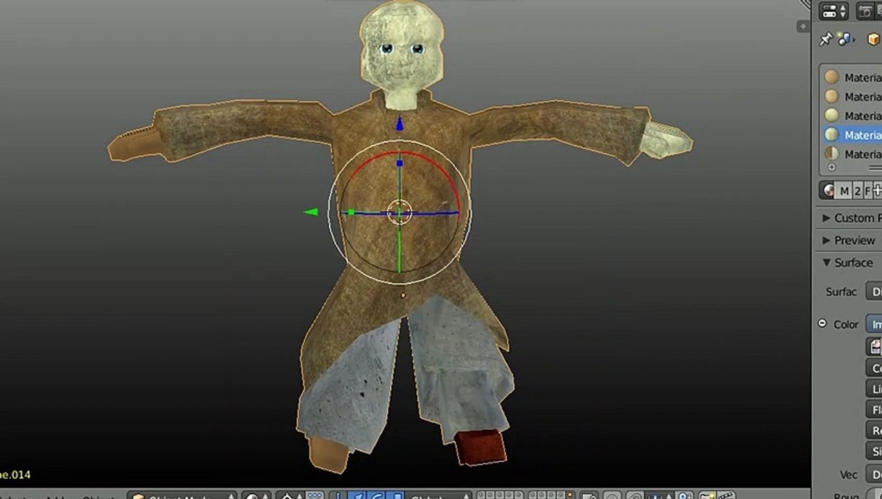 Character Speed Build in Blender #  Mirror Modify