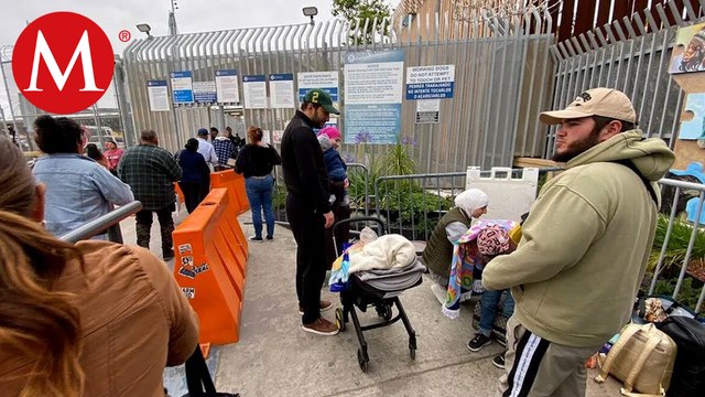 Migrantes acampan frente a garita de San Ysidro; solicitan asilo en EU