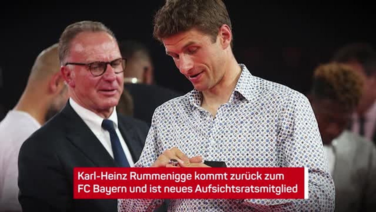 Rummenigge wieder zurück beim Rekordmeister