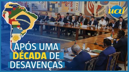 Lula busca recompor diálogo e integração da América do Sul