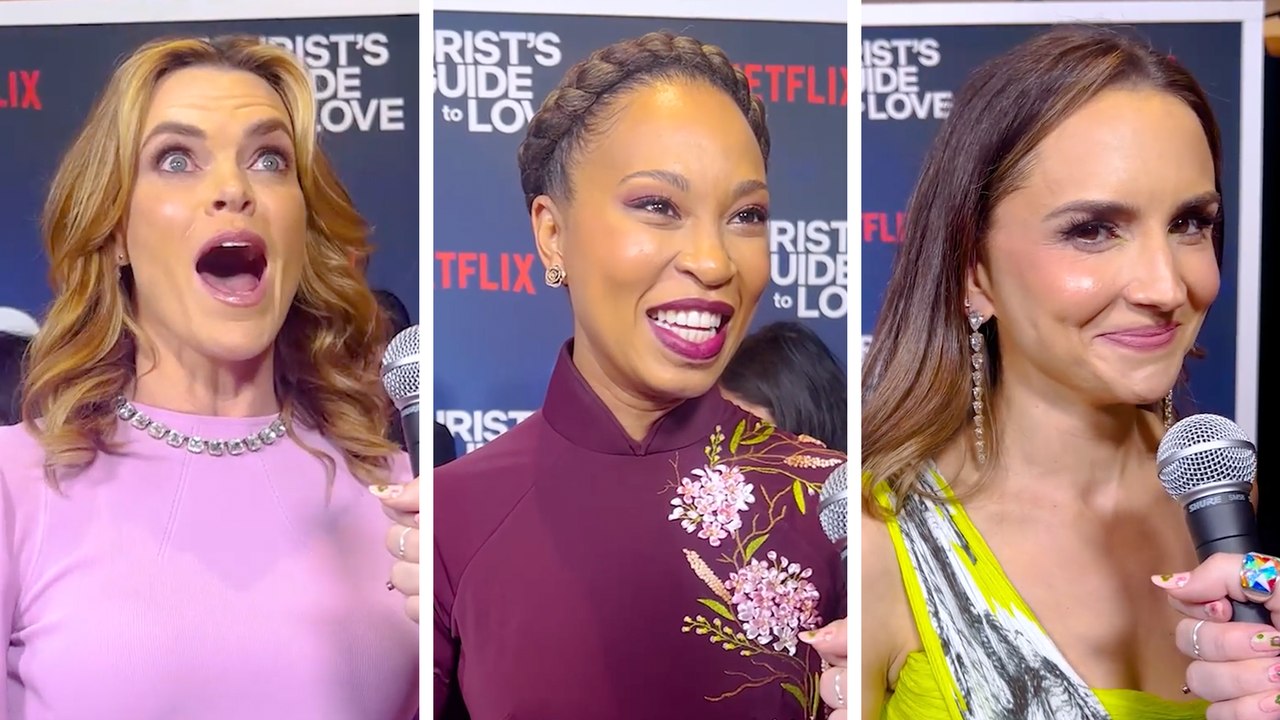 Hitting the Red Carpet for Netflix's 'A Tourist's Guide to Love' Premiere