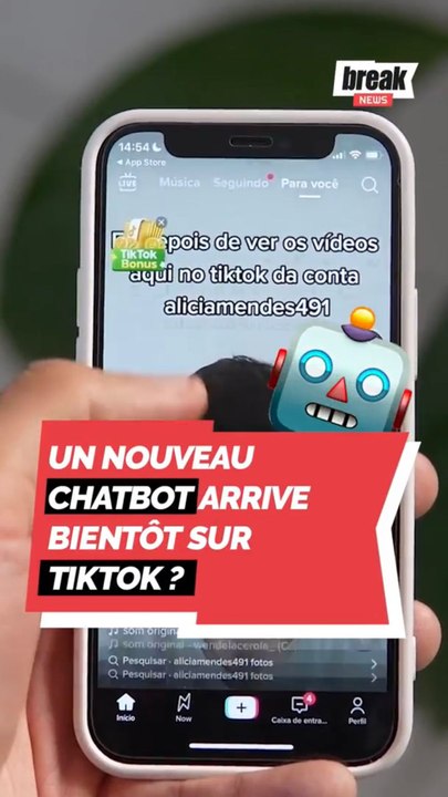 Un nouveau chatbot arrive bientôt sur TikTok ?