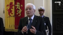 Mattarella a Ravenna: 