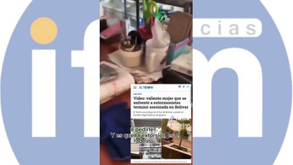 (EN VIDEO)  Lo que hay detrás de la extorsión