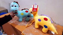 Unboxing and Review of Fun Zoo Cute Dinosaur Soft Stuffed soft Plush toy Animal Soft Toys for Baby Kids