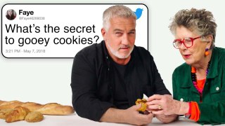 Paul Hollywood & Prue Leith Answer Baking Questions From Twitter