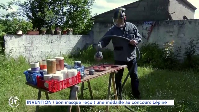 INVENTION / Son masque reçoit une médaille au concours Lépine