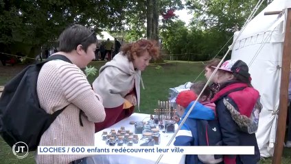 LOCHES / 600 enfants redécouvrent leur ville