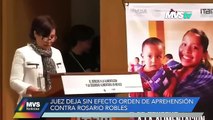 Juez deja sin efecto orden de aprehensión contra Rosario Robles