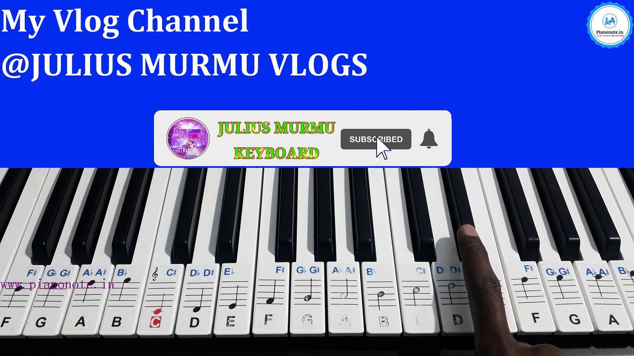Aisa Na Ho Armaan Jaag Jaaye Piano Tutorial  Chupa Rushtam  Julius Murmu Keyboard_1080p