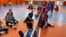 Terör gazisi, Oturarak Voleybol Milli Takımı'nda başarı için mücadele veriyor