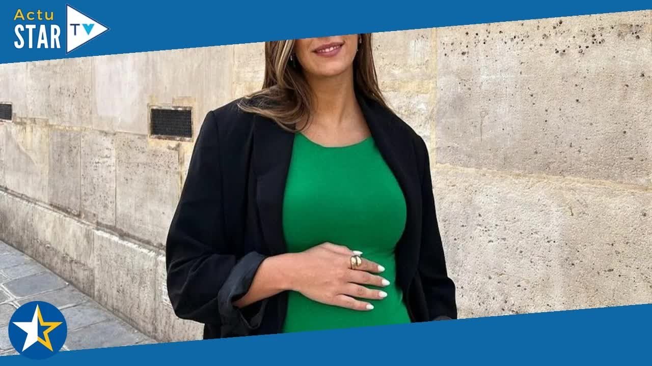 Camille Cerf enceinte de son premier enfant : l...