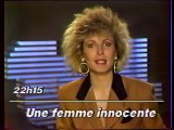 TF1 - 19 Novembre 1987 - Teasers, speakerine (Evelyne Dhéliat), 
