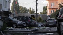 شاهد: ضربات جوية على كييف لليلة الثالثة على التوالي