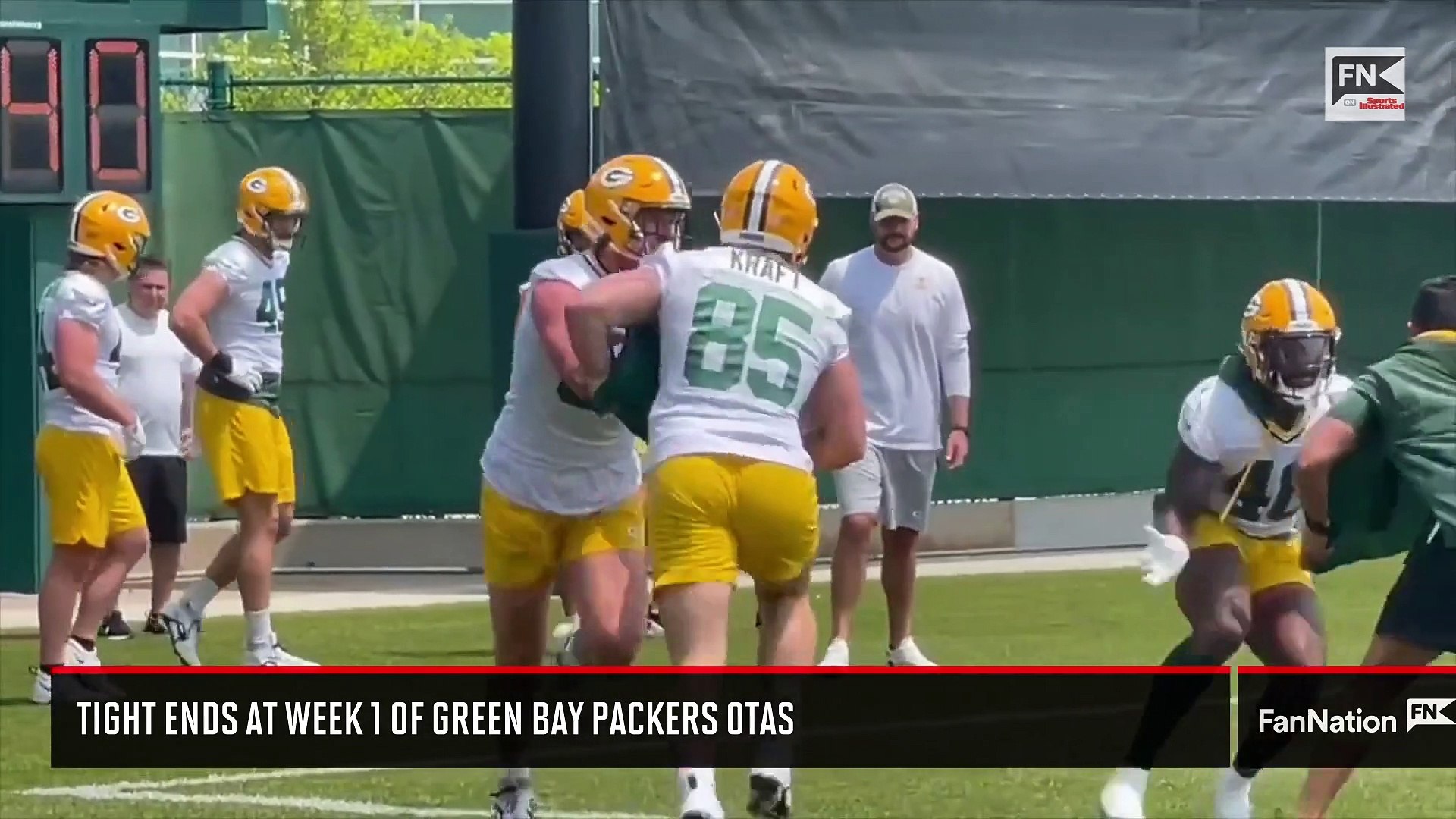 Tight Ends at Week 1 of Green Bay Packers OTAs - video Dailymotion